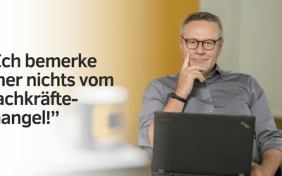 Dirk Aßmann-Staudt: Ich merke nichts vom Fachkräftemangel